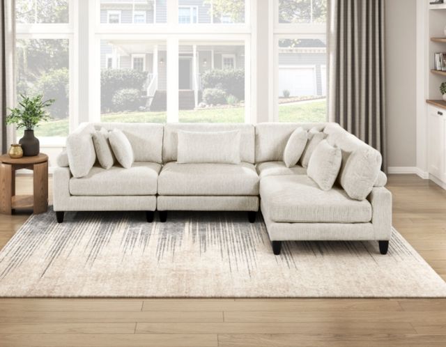 Homelegance® Robstown 4-Piece Beige Modular Sectional-1