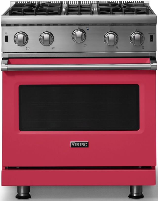 Viking® 5 Series 30" Valentine Liquid Propane Pro Style Gas Range-0