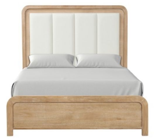 Furniture of America® Handforth Natural Eastern King Panel Bed-1