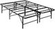 Elements International Mandi Black Queen Bed Frame-0