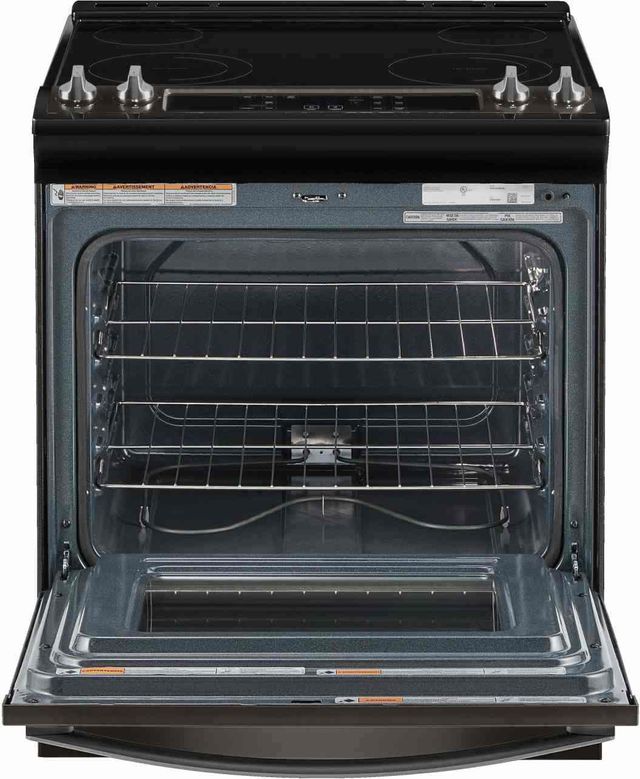 Whirlpool® 30" Black Stainless Slide In Electric Range-3