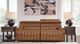 Signature Design by Ashley® Temmpton 2-Piece Chocolate Power Reclining Small Spaced Sectional-1