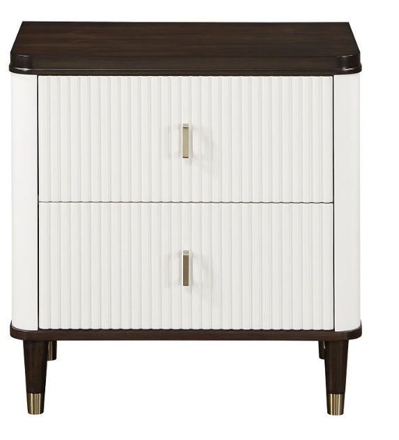 ACME Furniture Carena Brown/White Nightstand-2