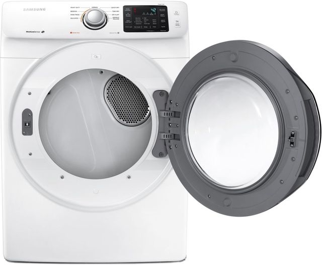 Samsung 7.5 Cu. Ft. White Front Load Gas Dryer-1