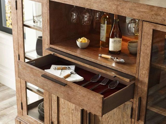 American Drew® Skyline Bailey Brown Wine Cabinet-2
