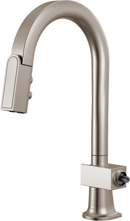 Brizo Frank Lloyd Wright® Brilliance® Stainless Prep Faucet with Arc Spout-0