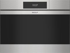 Wolf® M Series Contemporary 24" Stainless Steel Single Electric Wall Oven