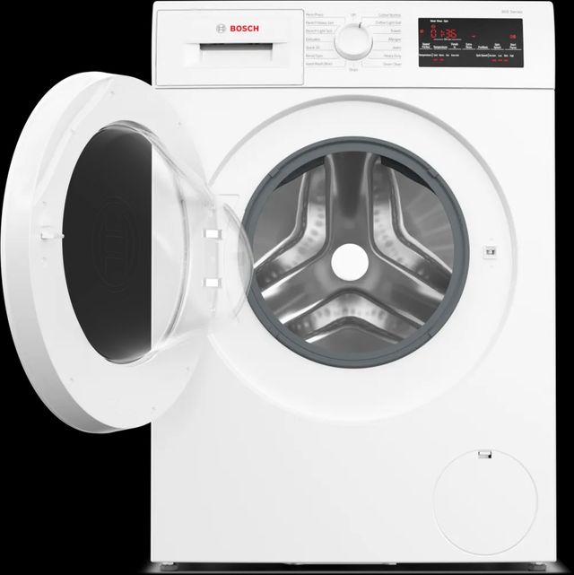 Bosch 300 Series 24" White Front Load Compact Washer -3