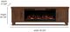 Legends Home Real Cozy Sonoma Whiskey 78" Fireplace Console-3