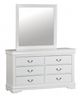Furniture of America® Louis Philippe 4-Piece White Queen Bedroom Set-4