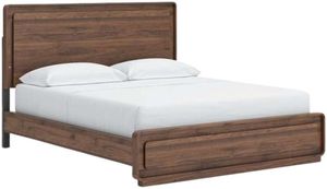Signature Design by Ashley® Fortlorn Walnut Brown California King Panel Bed