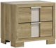 Crown Mark Rangley Driftwood Nightstand-0