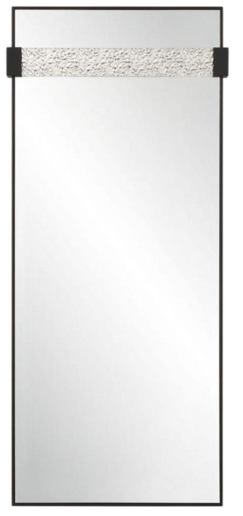 Uttermost® Stratton Satin Black Mirror-0