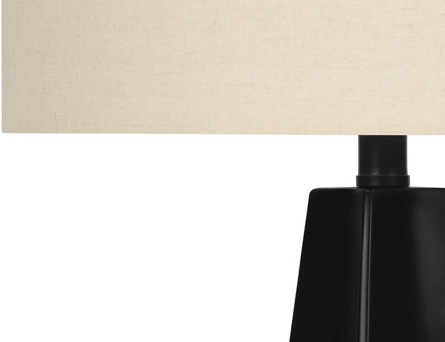 Monarch Specialties Inc. 27"H Black Resin Table Lamp-2