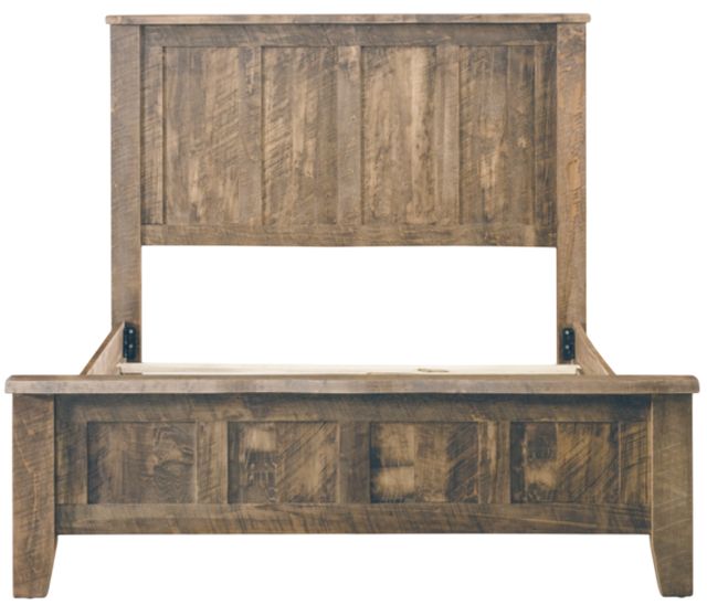 Archbold Furniture Customizable Amish Essentials Callahan Maple Queen Panel Bed-1
