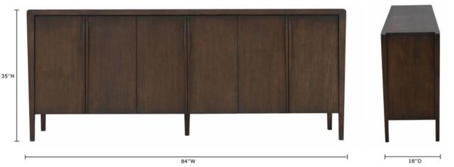 Nest Home Collections Giselle Java Long Cabinet -2