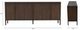 Nest Home Collections Giselle Java Long Cabinet -2