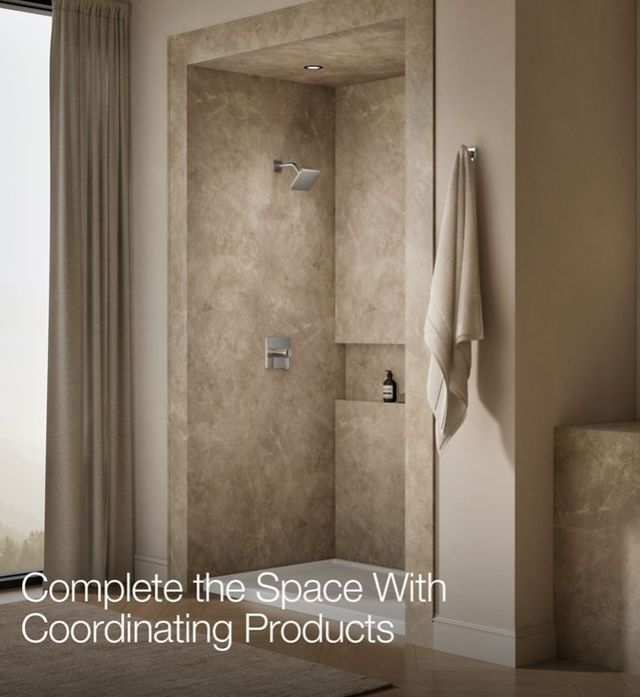 KOHLER® Parallel® Rite-Temp® Vibrant Polished Nickel Shower Trim Kit-4