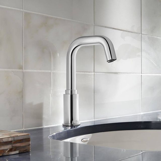 American Standard Serin® Polished Chrome Deck-Mount Proximity Commercial Bathroom Faucet-1