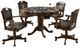 Coaster® Turk 5-Piece Tobacco/Black 3-In-1 Game Table and Chair Set-0