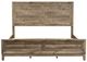 Liberty Furniture Ridgecrest Cobblestone California King Panel Bed-2