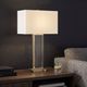 Uttermost® Stambaugh Antique Brass Crystal Table Lamp-1