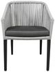 CabanaCoast® Customizable Gambrel Synthetic Fiber Outdoor Dining Chair-1