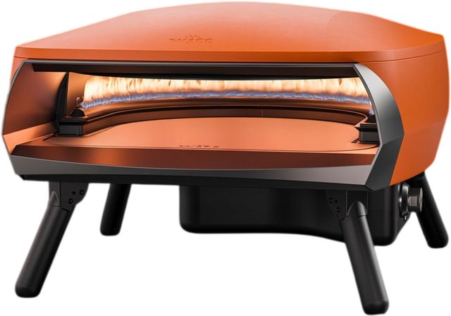 Witt ETNA Fermo 16" Matte Orange Pizza Oven-0