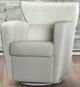 Via Furniture Cup Taupe Swivel Armchair-0