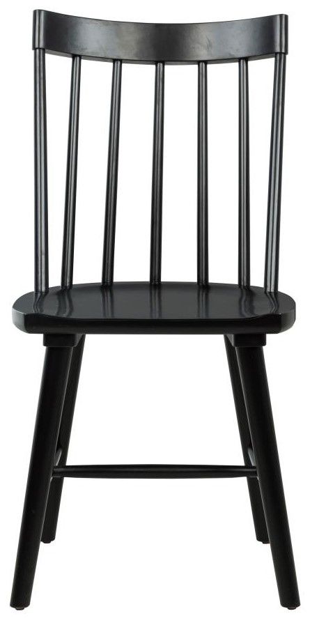 Coaster® Middleton 2-Piece Black Dining Side Chair Set-1