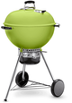 Weber® Master-Touch® 24" Spring Green Portable Charcoal Grill-3