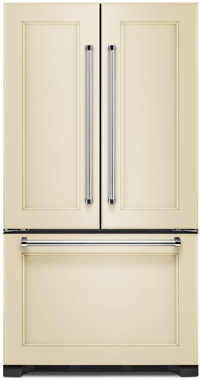 KitchenAid® 36 in. 21.9 Cu. Ft. Panel Ready Counter Depth French Door Refrigerator-1