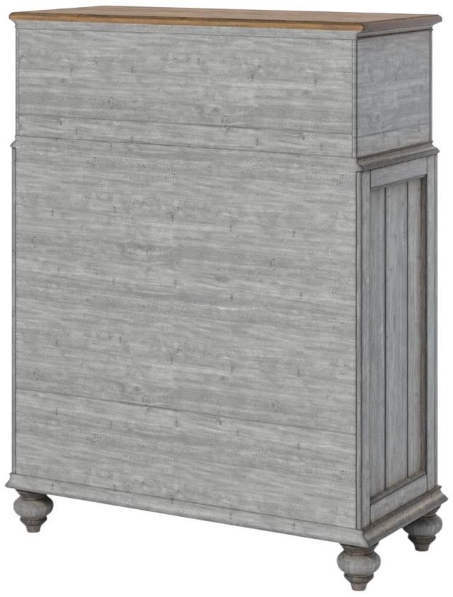 Flexsteel® Plymouth Distressed Graywash Drawer Chest-3