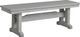 Urban Collections by Yutzy Woodworking Mission Retreat White Oak Trestle Dining Bench-0