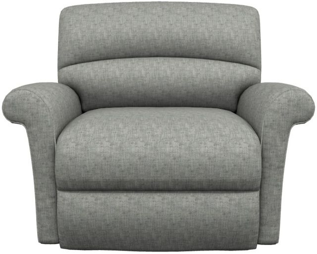 La-Z-Boy® Robin Charcoal Power Reclining Chair and a Half with Headrest and Lumbar-1