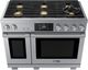 Dacor® Transitional 48" Silver Stainless Pro Style Dual Fuel Range-2