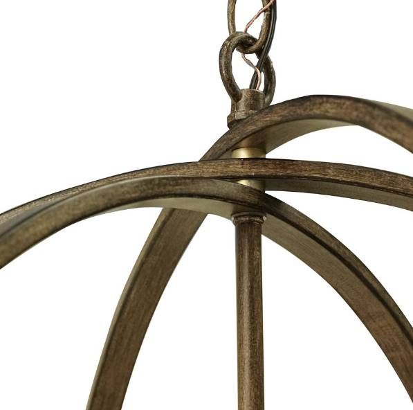 YHD Taos Western Bronze 5-Light Chandelier-3