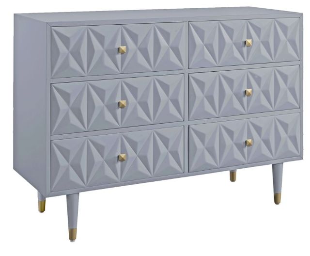 Linon Geo Gray Dresser-0