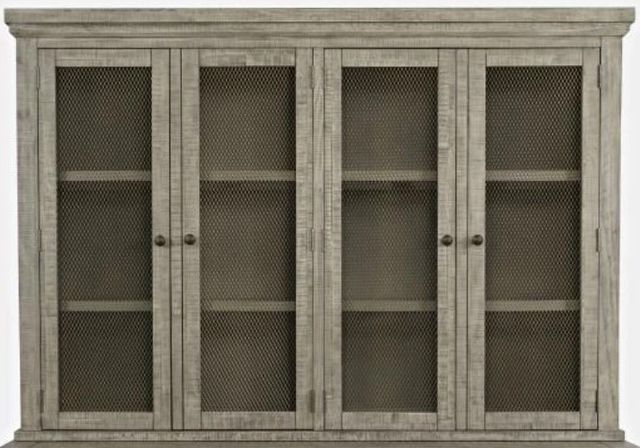Jofran Inc. Telluride Driftwood Hutch with Touch Light-2