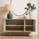 Uttermost® Maeva Natural 3-Door Light Wood Cabinet-3