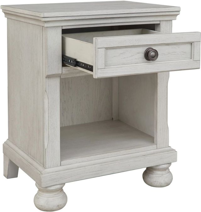 Signature Design by Ashley® Robbinsdale Antique White Nightstand-1