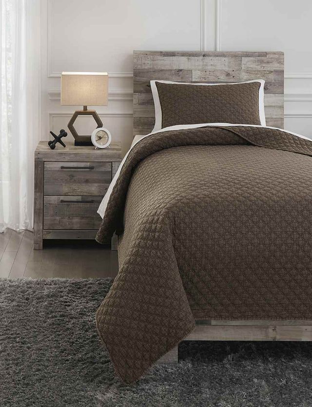 Signature Design by Ashley® Ryter Brown King Coverlet Set-2
