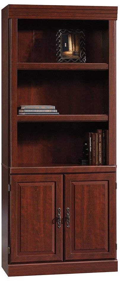 Sauder® Heritage Hill® Classic Cherry® Library with Doors-2