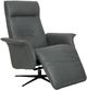 Fjords® Modern Living Finn Grey Large Dual Motion Swivel Recliner-2