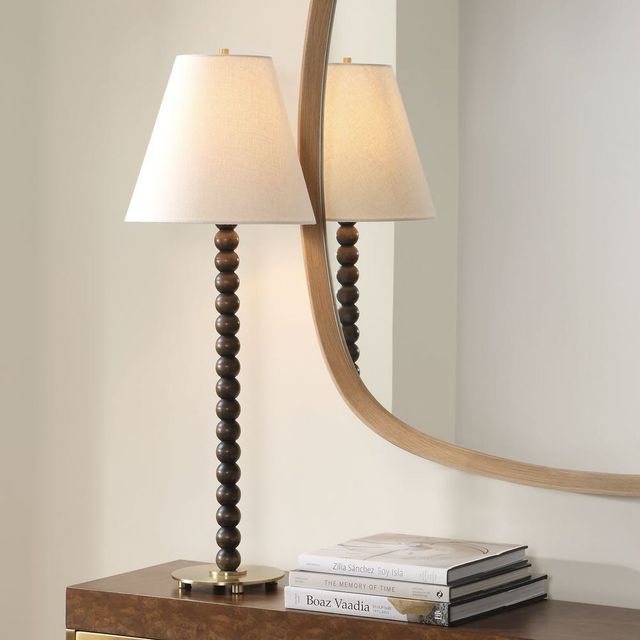 Uttermost® Gallus Dark Walnut Table Lamp-1