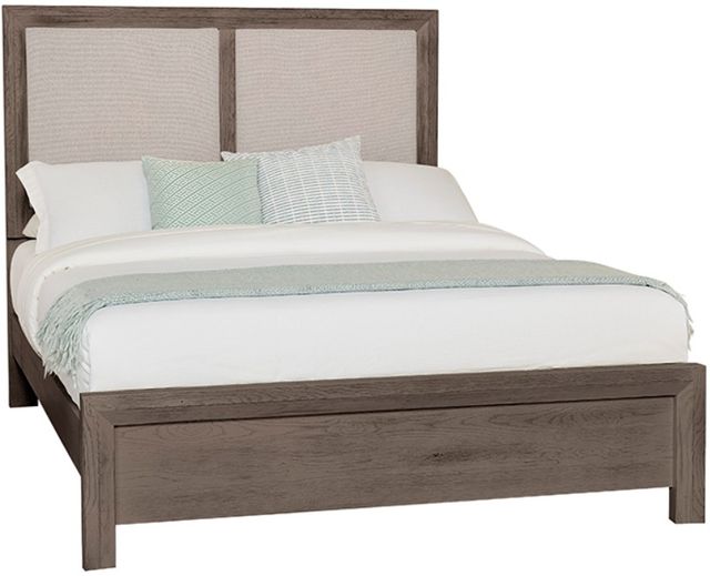 Artisan & Post by Vaughan-Bassett Customizable 123 Custom Express Linen King Upholstered Panel Bed-0