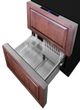 Summit® 24" Custom Panel Ready Refrigerator Drawers-2