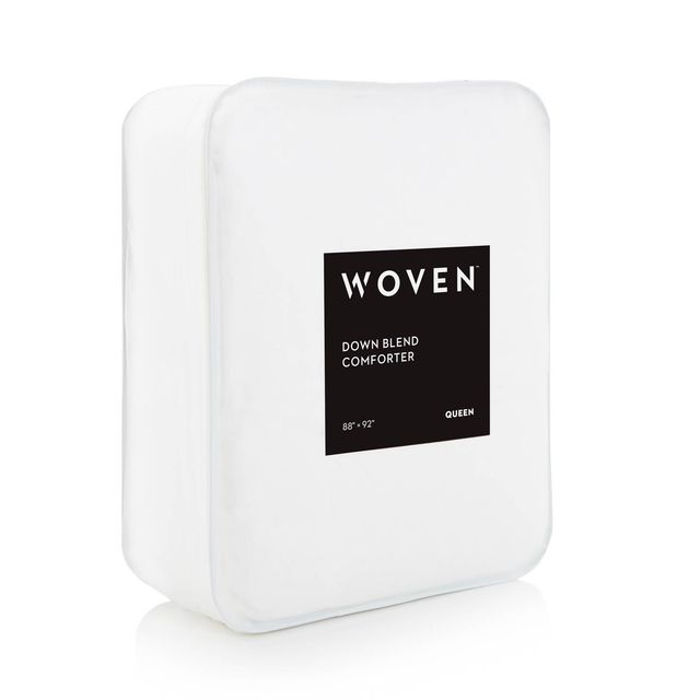 Malouf® Woven White King Down Blend Comforter-1