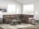 Signature Design by Ashley® WillowBend 3-Piece Umber 38" L-Shape Sectional-2