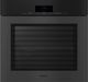 Miele 30" Obsidian Black Matte Single Electric Wall Oven -0
